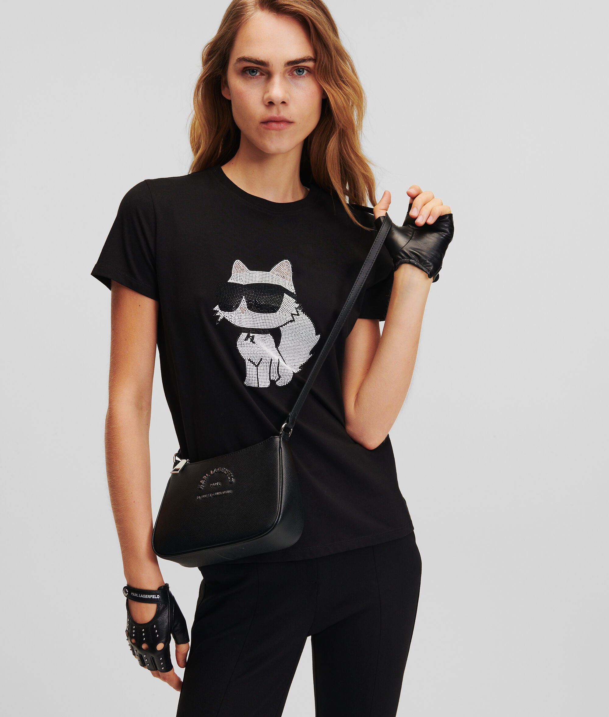 (image for) Performance-Driven K/IKONIK CHOUPETTE RHINESTONE T-SHIRT